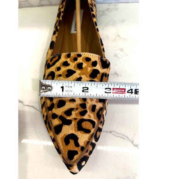 Steve Madden Feather Leopard Cow Hair Loafer Size 10 BRAND NEW - Picture 8 of 10